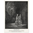 Gustave Dore The Bible engraving print . The Resurrection illustration .