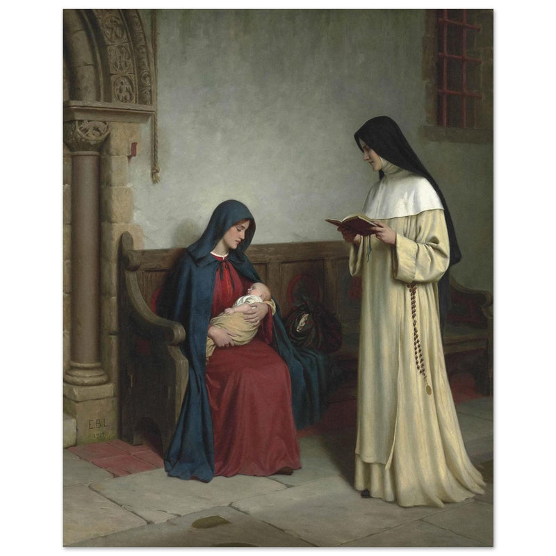 Edmund Blair Leighton painting Maternity