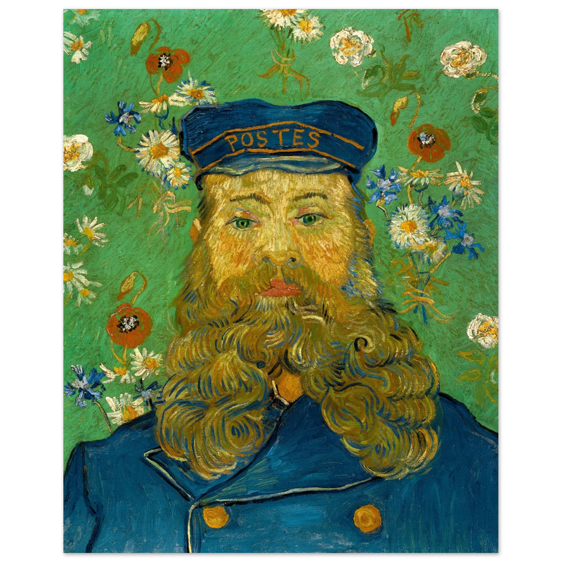 Portrait of Joseph Roulin by Vincent Van Gogh