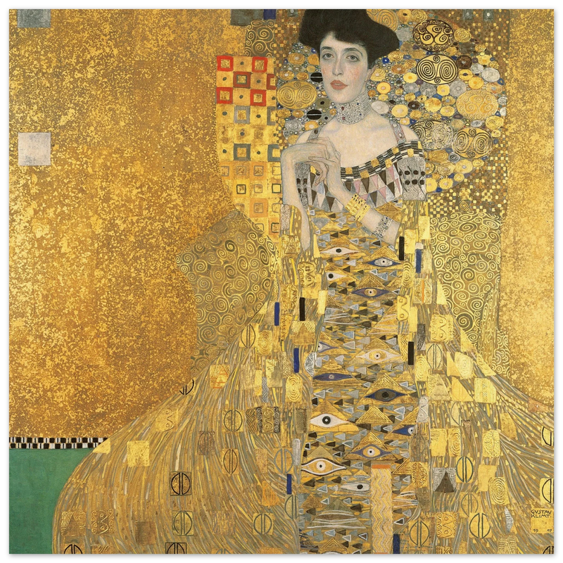 Gustav Klimt Adele Bloch-Bauer I painting.