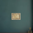 Ancient antique map of Europe. The map is devided in empires and realms.  poster.