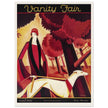 Vanity Fair vintage cover  1926 by Victor Bobritsky Elegant woman with dog -
