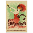 Pur Champagne Damery Epernay advertising vintage poster by Leonetto Cappiello.