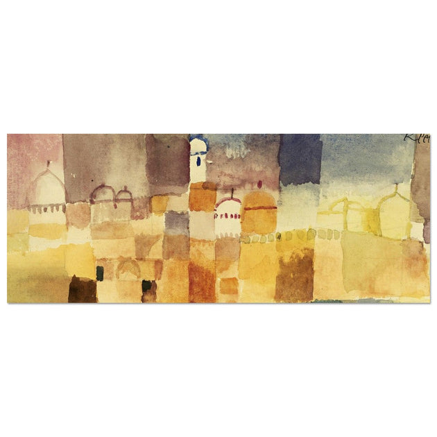 Paul Klee View of Kirwan abstarct painting.  wallart