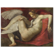 Leda and the Swan after Michelangelo 1530 copy of lost painting.