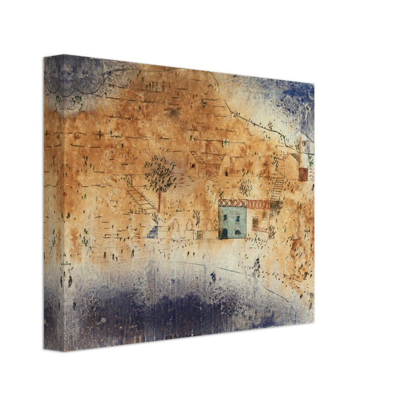 Paul Klee Bay M on Sicily abstract painting.