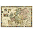 Ancient Europe map of the XVIII century by Guillaumet Danet