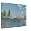 Red Boats Argenteuil by Claude Monet