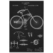 Vintage bicycle patent by Richard J Gatling 1894