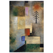 Paul Klee Kleines Tannenbild ( Small Picture of Firtrees ) abstract painting.