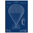 Airship patent drawing by T S C lowe Air balloon illustration