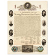 Official Facsimile of the Declaration of Independence 1903.  print.