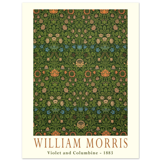 William Morris Violet and Columbine.