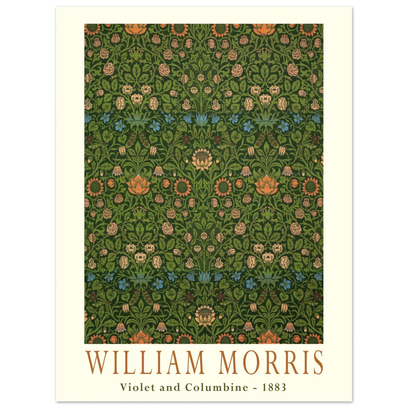 William Morris Violet and Columbine.