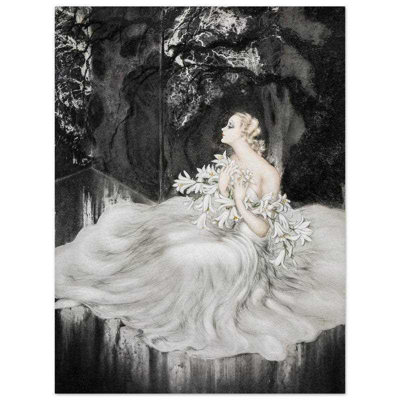 Louis Icart Les Lys (The Lilies)