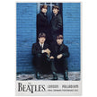 The Beatles Royal Command concert London Palladium Venue. Vintage music poster reproduction.