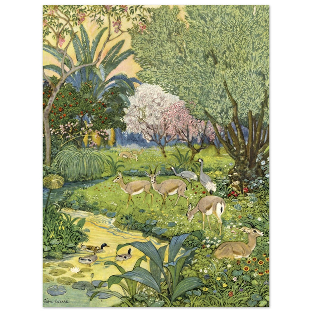 The Arabian Nights One Thousand and One Nights illustration by Leon Carre