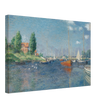 Red Boats Argenteuil by Claude Monet