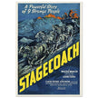 Stagecoach by John Ford movie poster.