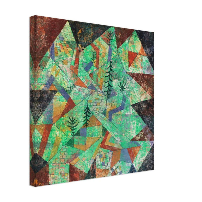 Paul Klee Wald Bau ( Forest construction )
