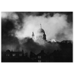 Second World War photograph. Saint Paul's Cathedral fire raid.