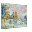 Paul Signac La Cite, Paris. The city Paris painting.