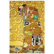 Gustav Klimt preparatory design for The lovers