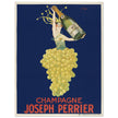 Joseph Stall Champagne Joseph Perrier vintage poster
