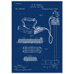 Electric Flat Iron patent by Henry W. Seeley Patent 259.054