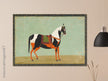 A horse painting. Unknown author of the XIX Century.