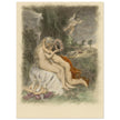 Paul Emile Becat erotic illustration Les Baiseres XX ( The Kisses ) The crown of flowers