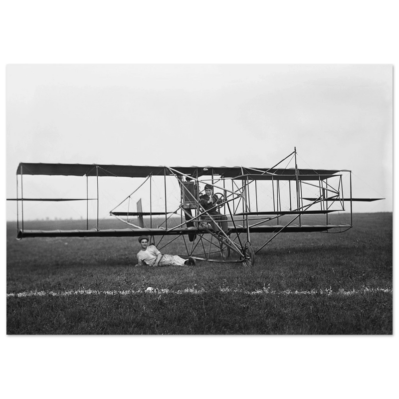 Geo. S. Russell vintage airplane