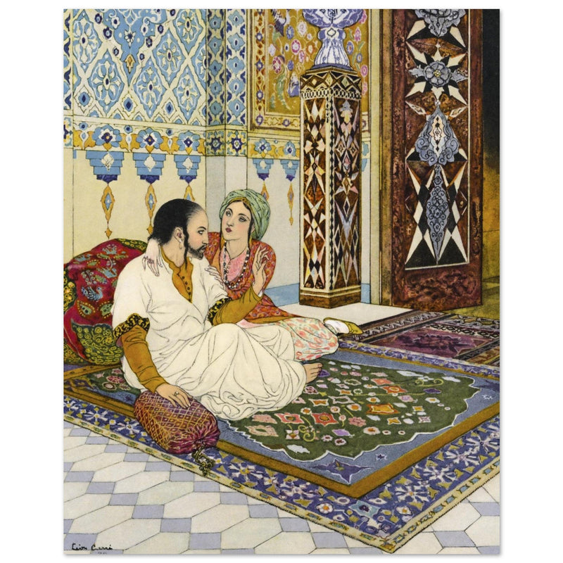 The Arabian Nights One Thousand and One Nights illustration by Leon Carre