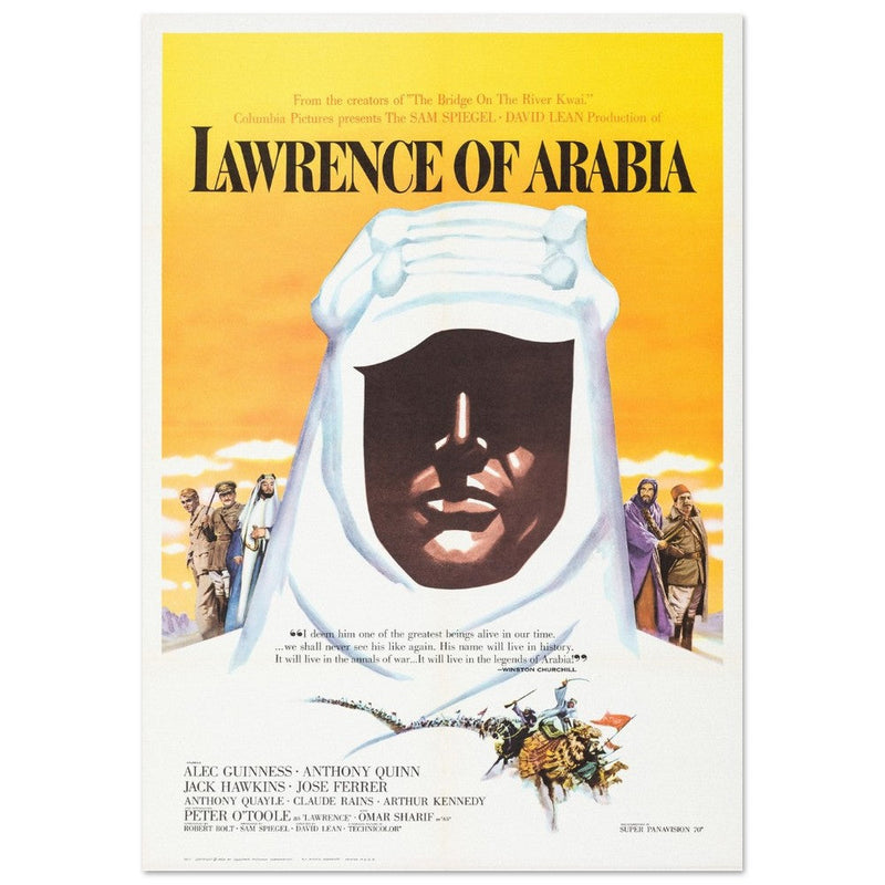 Lawrence of Arabia movie poster.