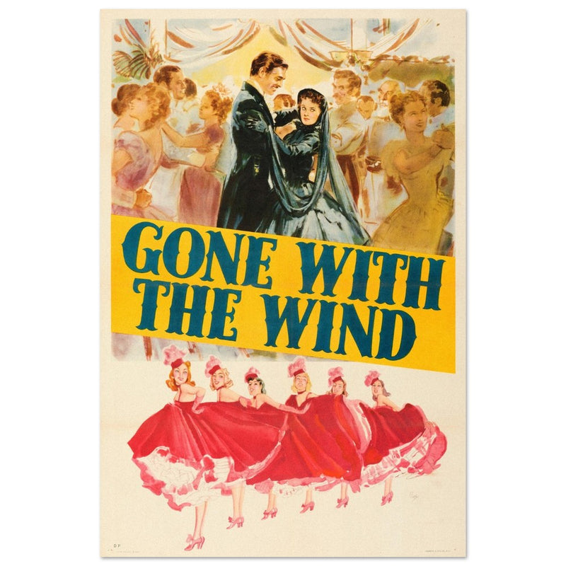 Gone with the Wind movie poster.