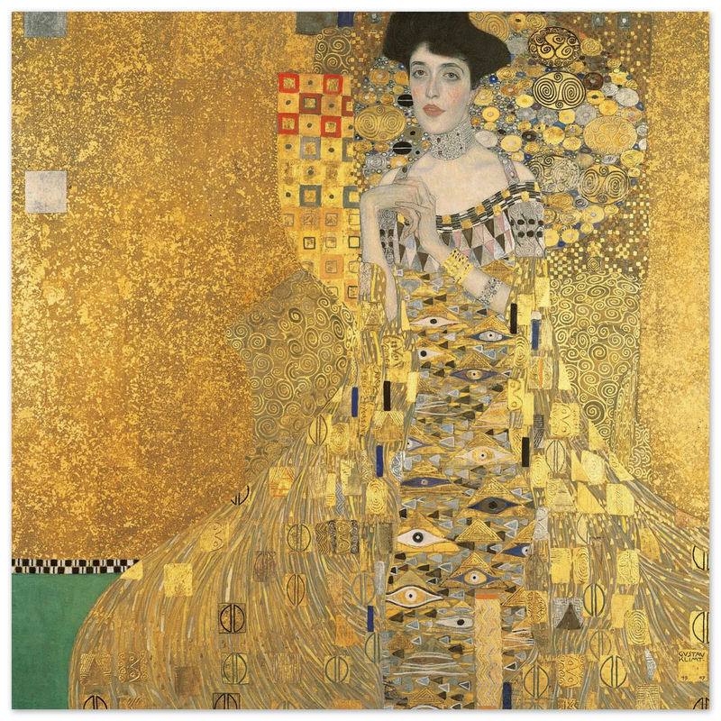 Gustav Klimt Adele Bloch-Bauer I painting.
