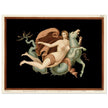 A Nereid sea nymph riding on a sea monster  hippocampus by Victor Steeger