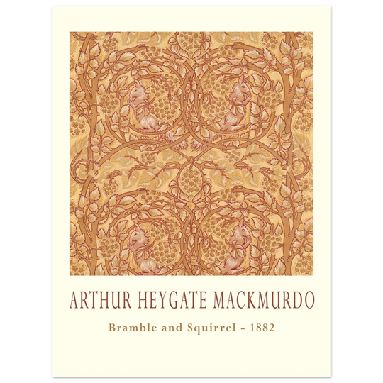 Arthur Heygate Mackmurdo Bramble and Squirrel .