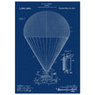 Airship patent drawing by T S C lowe Air balloon illustration