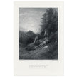 Gustave Dore illustration of King Arthur legend . Enid tends Geraint. From the book Idylls of the King by Alfred Tennyson.