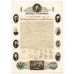 Official Facsimile of the Declaration of Independence 1903.  print.