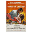 Gone With The Wind movie poster.