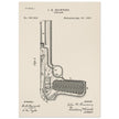 Firearm mechanism patent by John M. Browning.