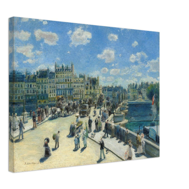 Pont Neuf  Paris by Auguste Renoir.