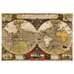 Vera Totius Expeditionis Nauticae double hemisphere map by Jodocus Hondius