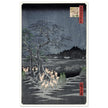Fox Fires on New Year’s Eve at the Changing Tree in Oji by Utagawa Hiroshige