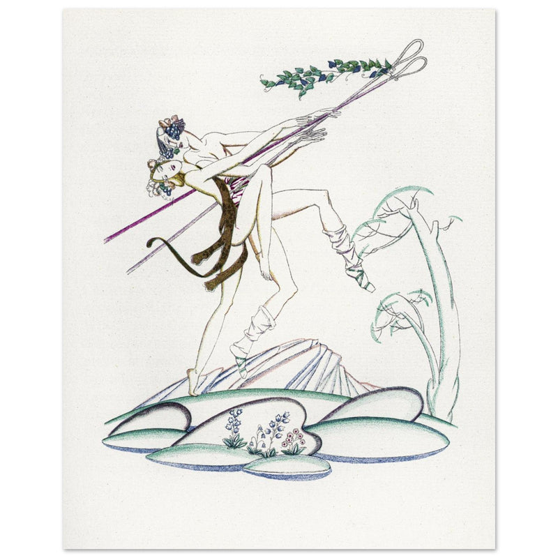 Daphnis and Chloe illustration by John Austen.