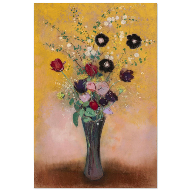 Odilon Redon painting Vase of Flowers