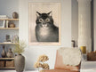 The Favorite Cat poster  Author: Nathaniel Currier 1838
