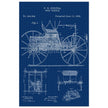 Road vehicle patent 540648 1895 by Charles Edgar Duryea. Automobile car history
